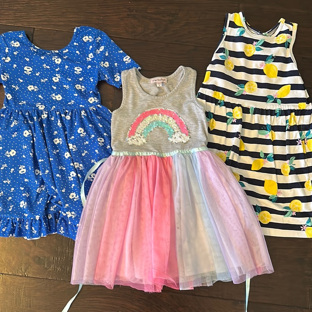Back to school! Little girls dresses bundle